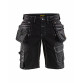 Hacar Short Denim Stretch X1900 incl. logo HACAR